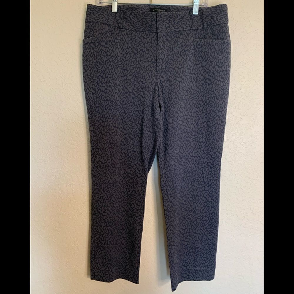 Banana Republic Factory Animal Print pants size 14
